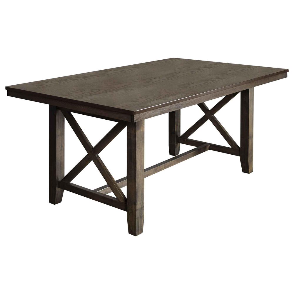 New Classic Julius 6 Piece Dining Set in Walnut Brown, , large