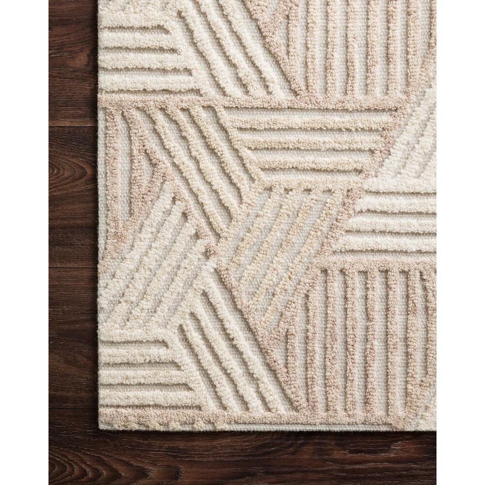 Loloi Ehren EHR-04 9&#39;3&quot; x 13&#39; Oatmeal and Ivory Area Rug, , large