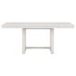 Ashley Robbinsdale Counter Height Dining Table with 2 Leaves in Antique White, , large