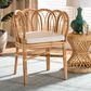 Baxton Studio Melody Arm Chair in Natural, , large