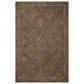 Loloi II Varena 3"6" x 5"6" Plum and Gold Area Rug, , large