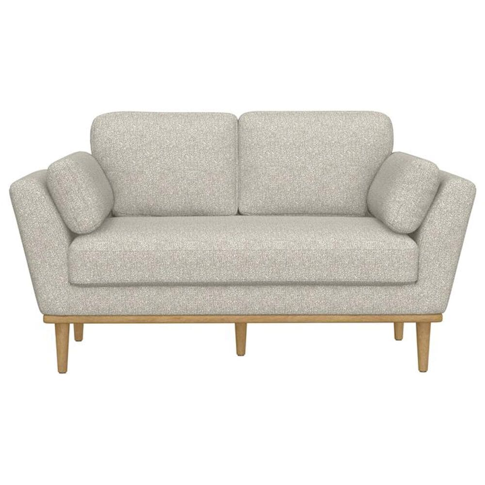 Golden Wave Furniture Reverie Stationary Sofa and Loveseat Set in Grey, , large