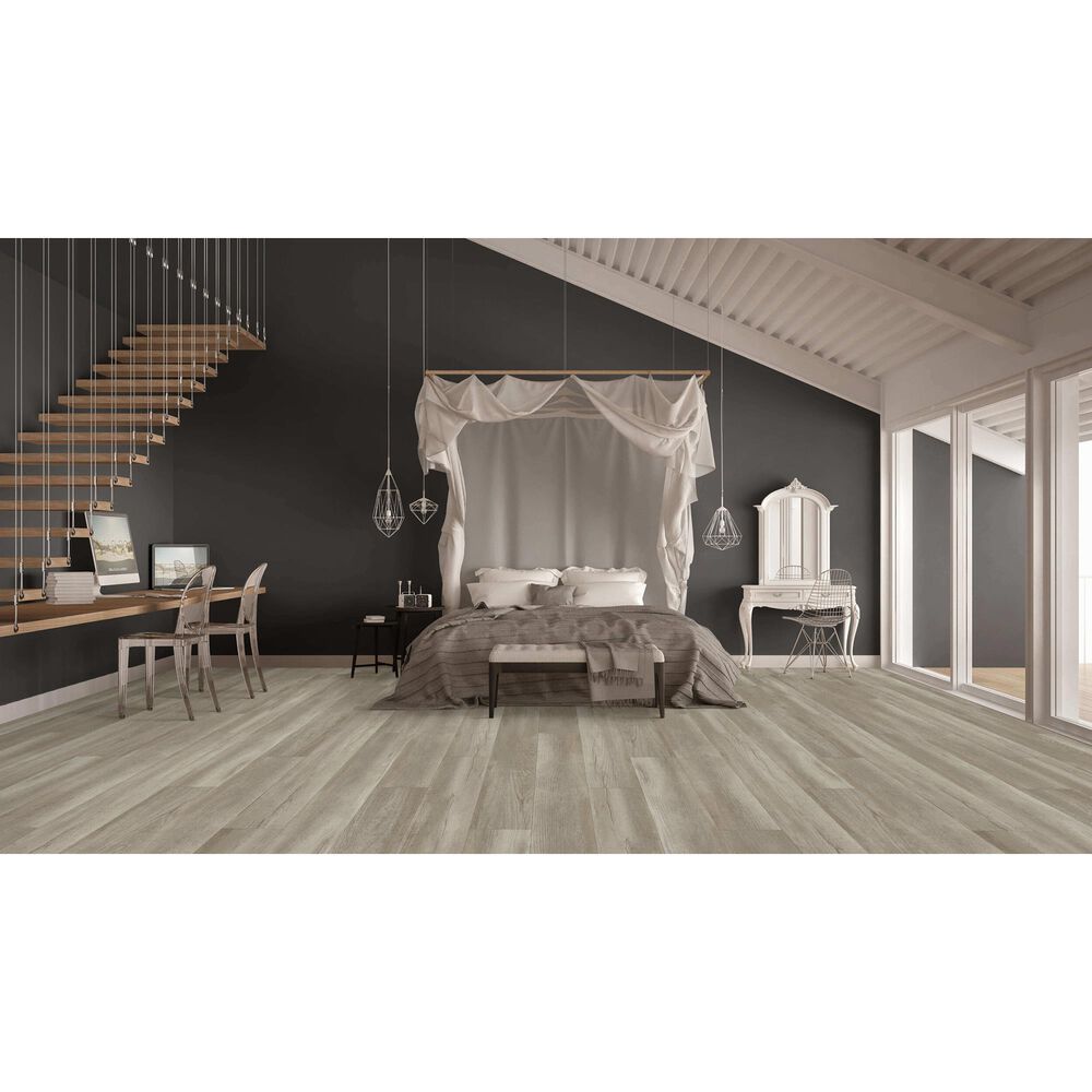 Happy Feet International Perseverance Snow Cap 9&quot; x 60&quot; Luxury Vinyl Plank, , large