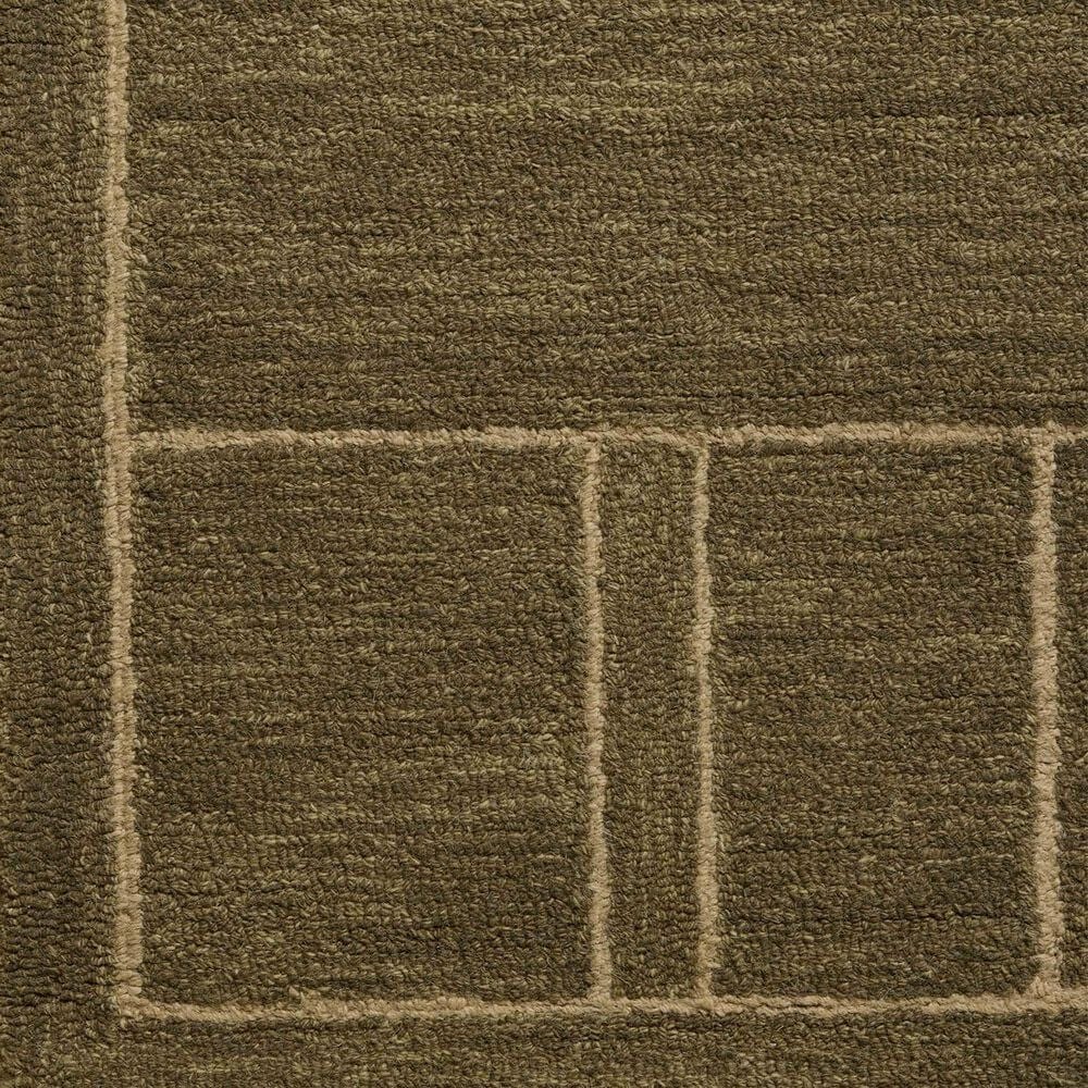 Loloi Barrow Olive and Natural 7&#39;9&quot; x 9&#39;9&quot; Area Rug, , large
