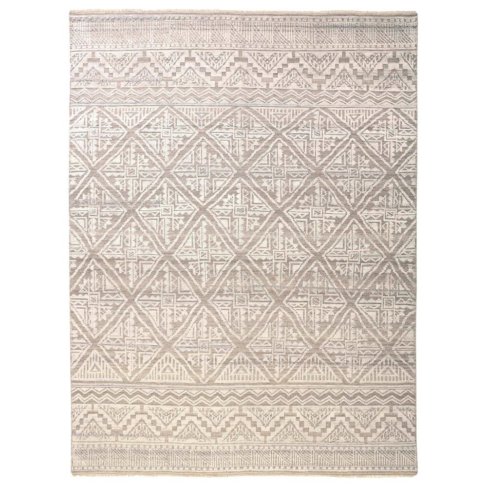 Feizy Rugs Payton 6497F 5"6" x 8"6" Beige and Gray Area Rug, , large