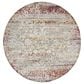 Safavieh Aria ARA156R 6"6" Round Red and Creme Area Rug, , large