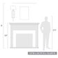 Golden Lighting Madera 1-Light Wall Sconce in Black, , large