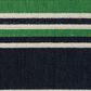 Oriental Weavers Havana Striped Green and Navy 9"10" x 12"10" Indoor/Outdoor Area Rug, , large