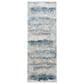 Surya Brunswick 2"7" x 7"3" Sage, Gray, White and Blue Runner, , large