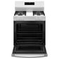 GE Appliances 30" Freestanding Gas Range with Self-Clean and 4 Burners in White, , large