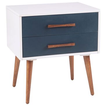 Hampton Park Jeremy Storage Nightstand in Off-White/Navy, , large