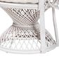 Baxton Studio Ediva Patio Accent Chair in White, , large