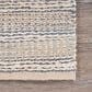 L&R Resources Bleached Naturals 7"9" x 9"9" Illusion Blue and Infinity Area Rug, , large