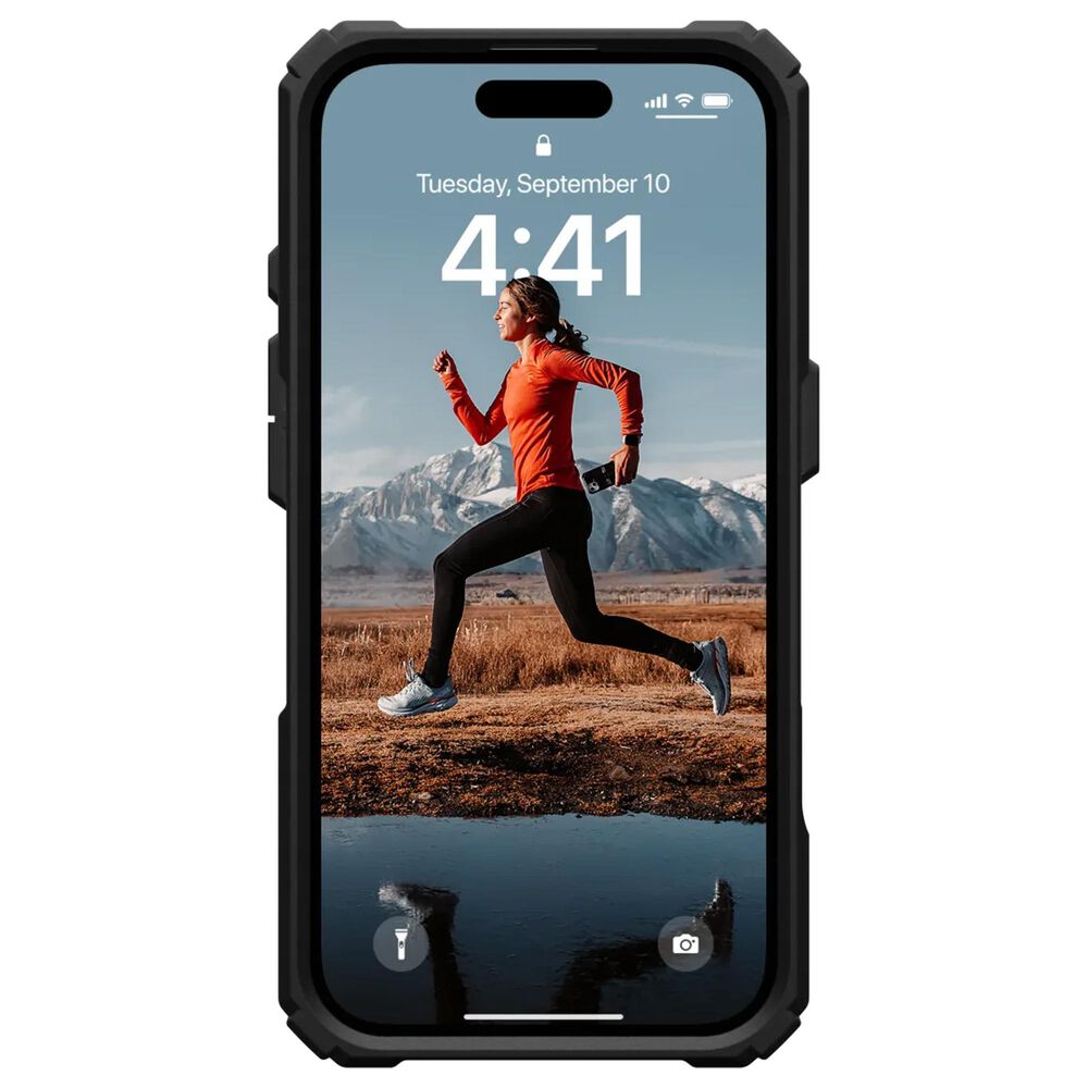 UAG Plasma XTE Series MagSafe Case for Apple iPhone 16 in Black and Orange, , large