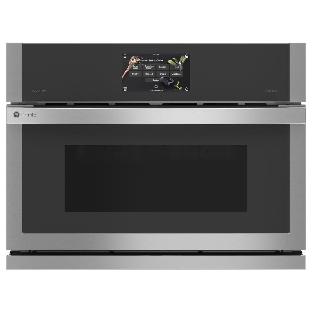GE Profile 27" Single Electric Wall Oven in Stainless Steel, , large