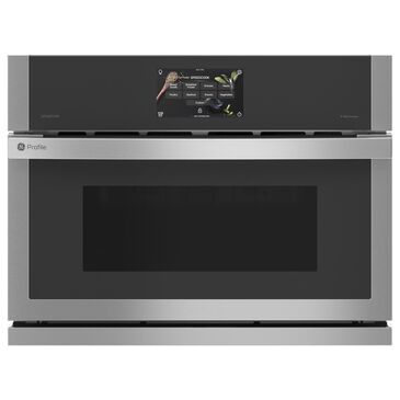 GE Profile 27" Single Electric Wall Oven in Stainless Steel, , large
