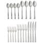 Gibson Home Cowper 20 Piece Flatware Set in Silver, , large