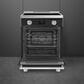 SMEG 2.79 Cu. Ft. Freestanding Electric Range in Matt Black, , large