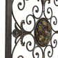 Maple and Jade 16" x 16" Rustic Wall Decor in Gold and Black (Set of 4), , large