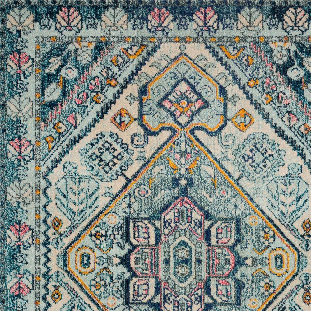 Loloi II Nadia NN-03 6&#39;7&quot; x 9&#39;2&quot; Aqua and Navy Area Rug, , large