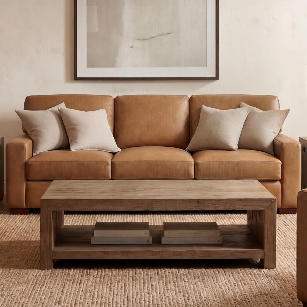 Marlowe Home Stationary Sofa in Pancho Camel, , large