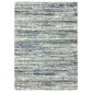 Oriental Weavers Galileo GAL06 Blue and Green 3"10" x 5"5" Area Rug, , large