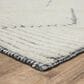 Drew and Jonathan Home Sirocco Beni 6" x 9" Black and White Area Rug, , large