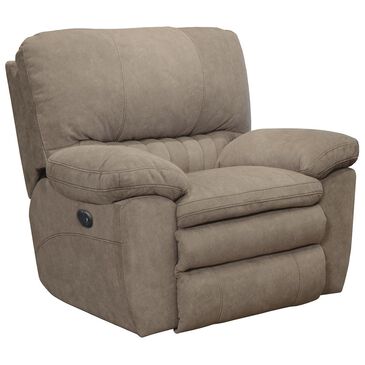 Catnapper Reyes Power Lay Flat Recliner in Portabella, , large