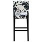 Linon Home Decor Corey Bar Stool in Black, , large