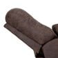 Moore Furniture Connery Manual Swivel Rocker Recliner in Amargo Coffee, , large