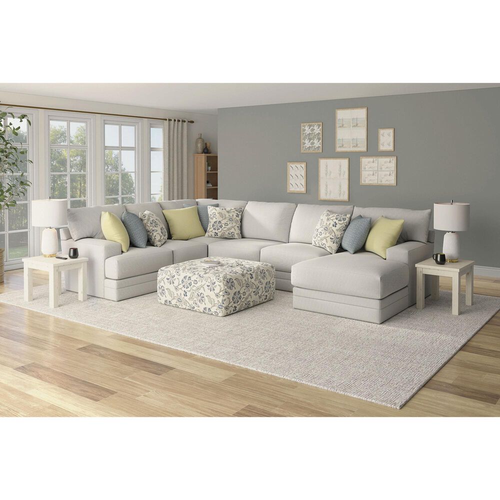 Jackson Furniture Stockbridge Cocktail Ottoman in Denim, , large