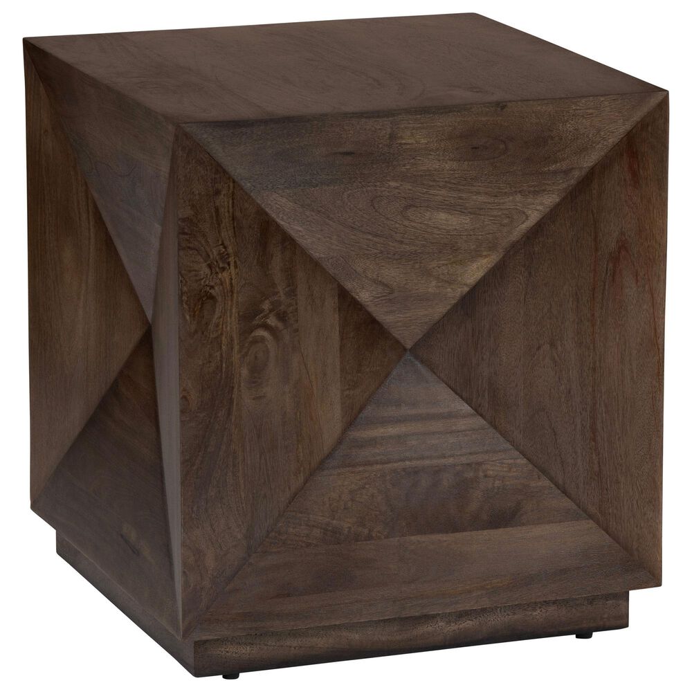 Crestview Collection Atticus End Table in Brown, , large
