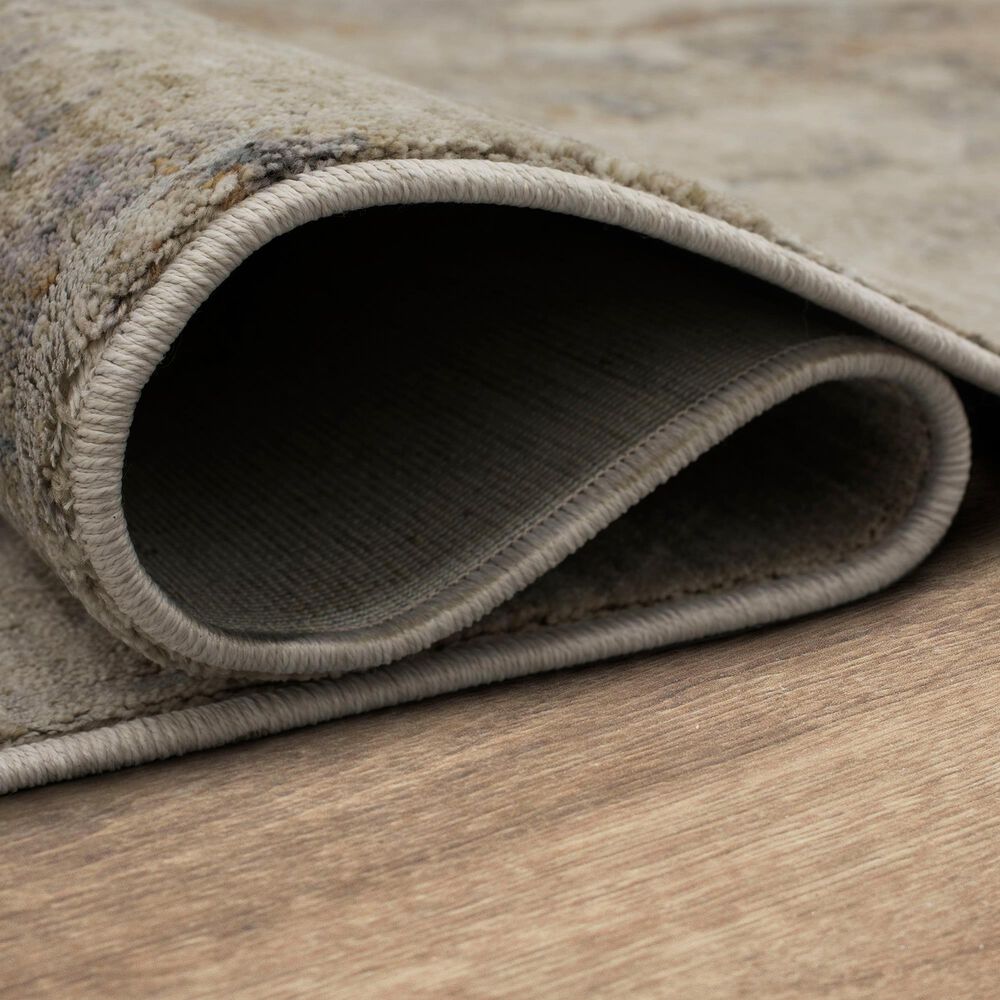 Karastan Echo Tesoro 7&#39;10&quot; x 10&#39;3&quot; Cream Area Rug, , large