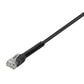 Manhattan Cat6 3" Stranded U/UTP FlexiBoot Slim Network Patch Cable in Black (Set of 10), , large