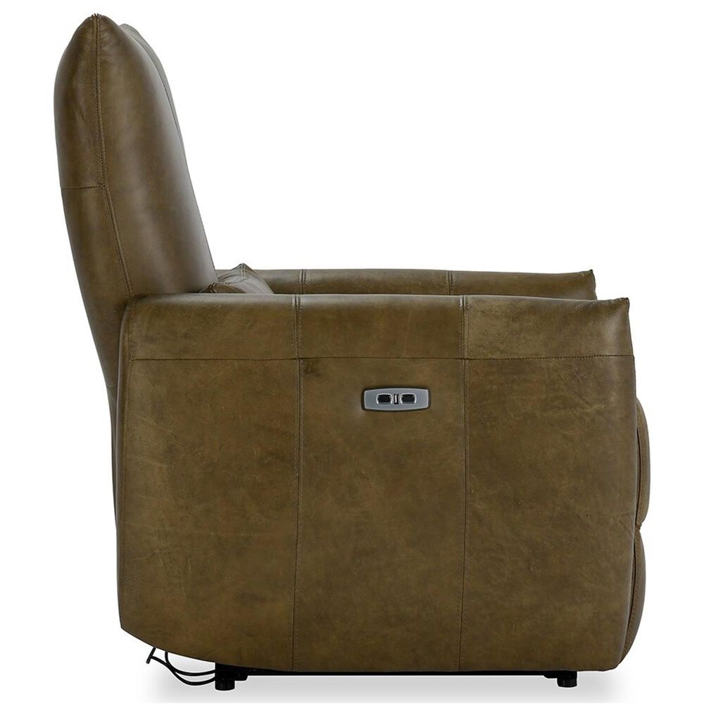 Classic Home Thaya Power Recliner Chair in Earth Brown, , large