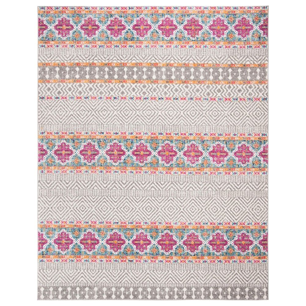 Safavieh Madison MAD797F 10" x 14" Grey and Ivory Area Rug, , large