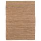 Amer Rugs Naturals 8" x 10" Brown Area Rug, , large