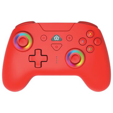 SUBSONIC Wireless LED Controller in Red - Nintendo Switch, , large
