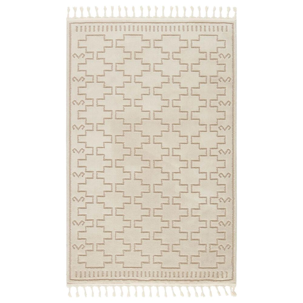 Jaipur Jaida Dawson Gray Morn and Humus 5" x 7" Area Rug, , large