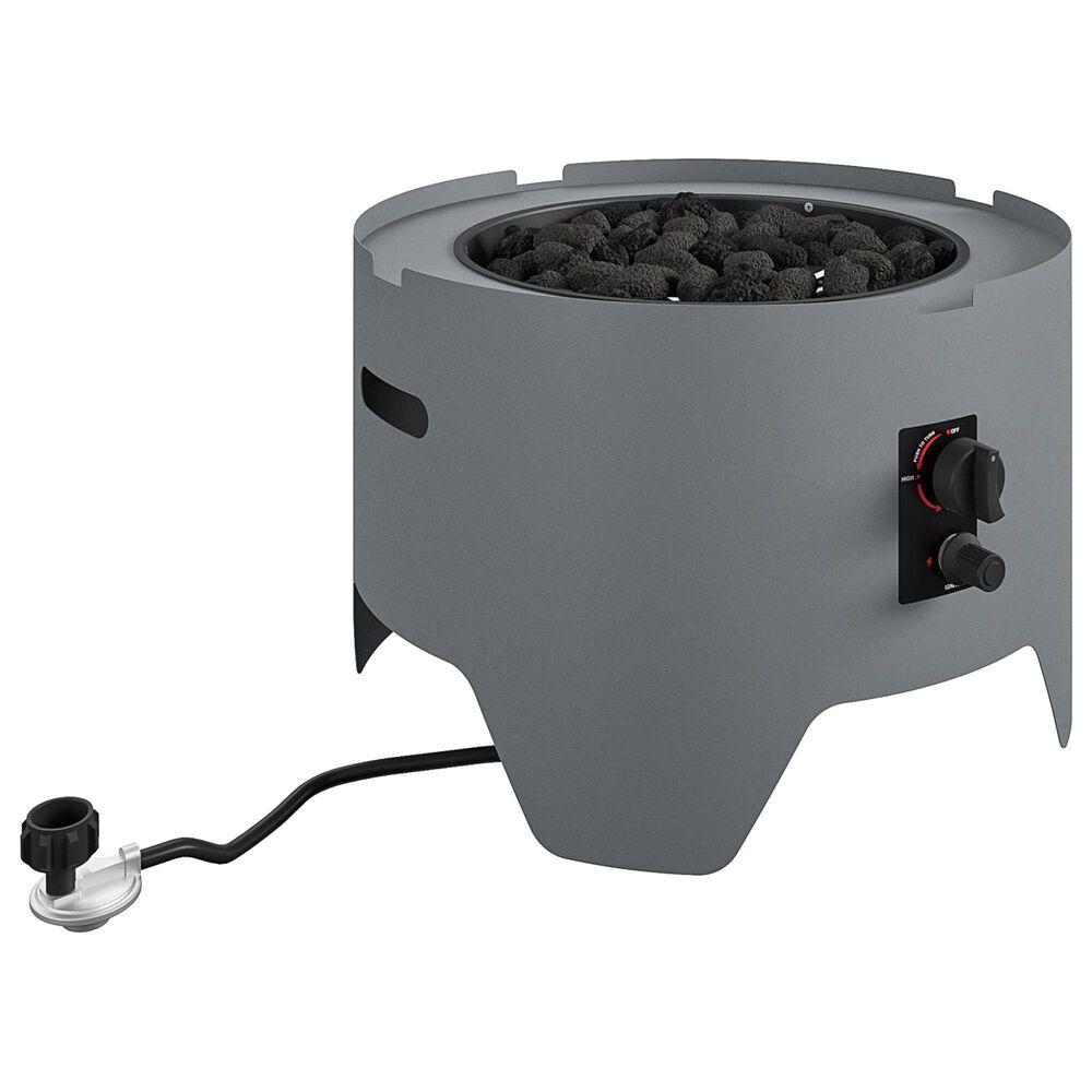DHP Astra 23" Fire Pit in Dark Gray, , large