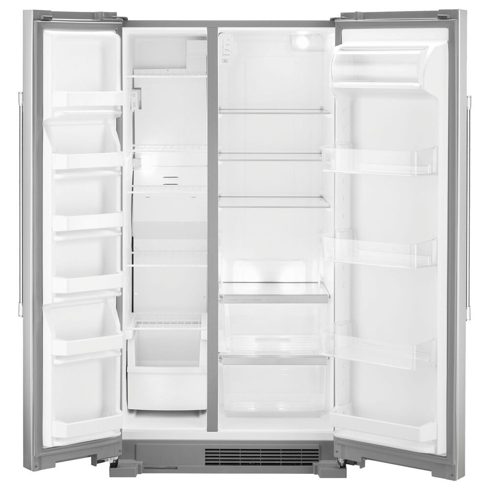 Maytag 25 Cu. Ft. 36&quot; Wide Side-By-Side Refrigerator in Stainless Steel, , large