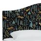 Rifle Paper Co Crafted by Cloth and Company Mayfair Queen Headboard in Menagerie Black, , large
