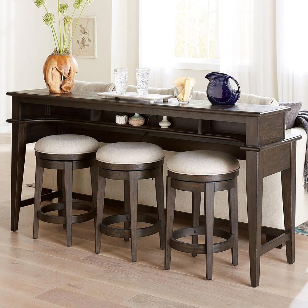 Liberty Mill Creek Console Table and 3 Stools in Peppercorn, , large