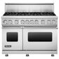 Viking Range 48" Liquid Propane Gas Range with 8-Burner in Stainless Steel, , large