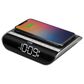 iHome 2-In-1 Wireless Charger Alarm Clock with Qi Wireless and USB Charging, , large