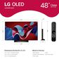 LG 48" Class C4 Series OLED evo 4K Ultra HD in Black - Smart TV, , large