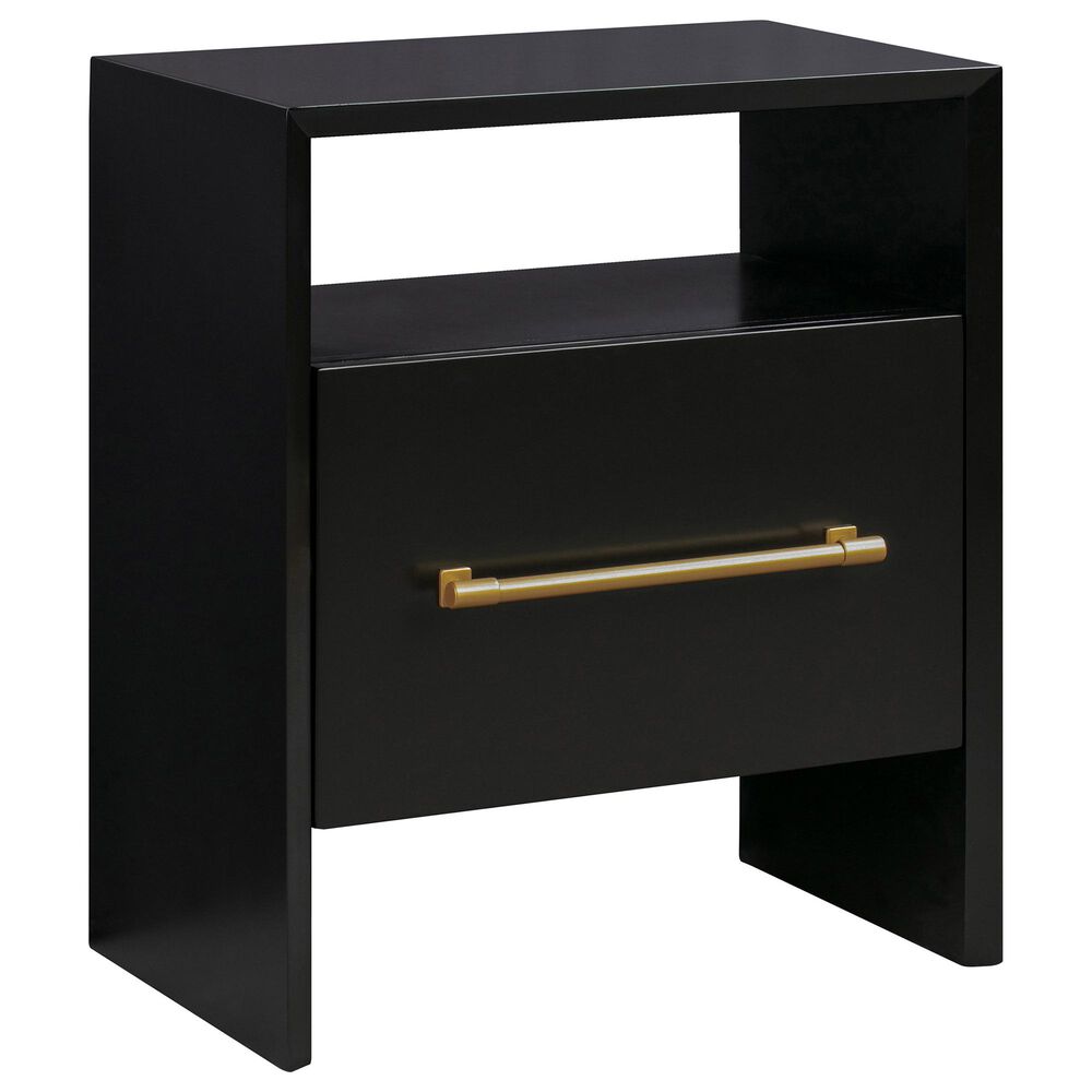 Tov Furniture Libre Nightstand in Black Nebraska Furniture Mart