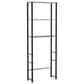 HOMLUX Turn-N-Tube 3-Shelf Over The Toilet Storage Space Saver in French Oak Grey and Black, , large