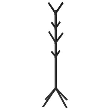 Monarch Specialties 70" Coat Rack in Black, , large
