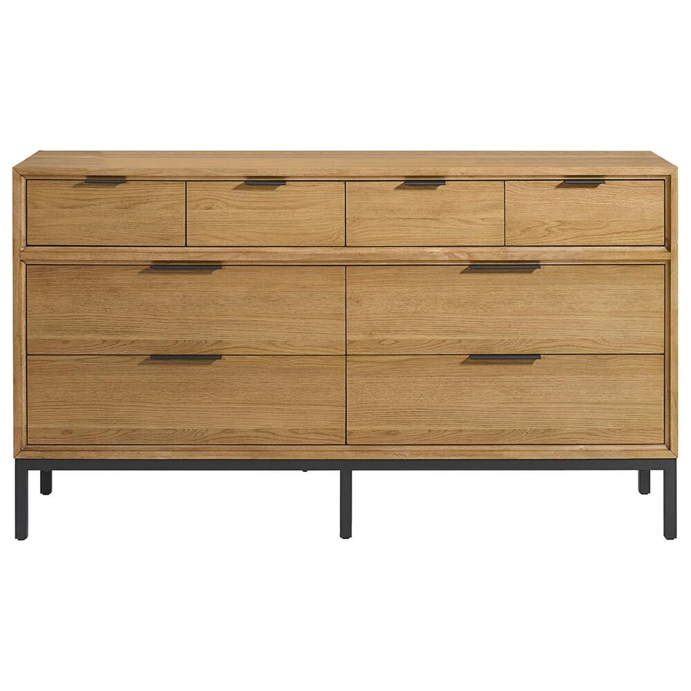 Hawthorne Furniture Newport 8-Drawer Dresser in Natural Oak, , large